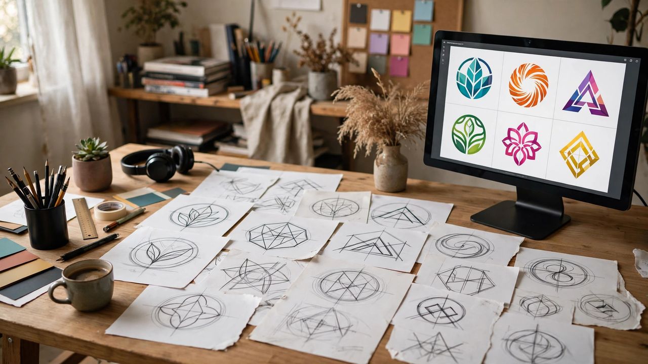 KI-Logo-Design 2026: Professionelles Logo in 10 Minuten erstellen
