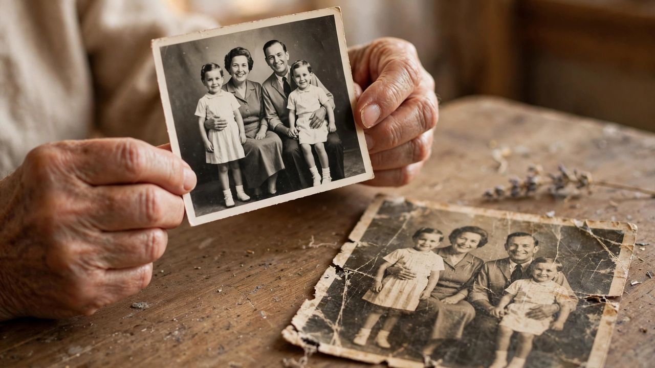 Restore Old Family Photos With AI 2026: Fix Scratches & Fading