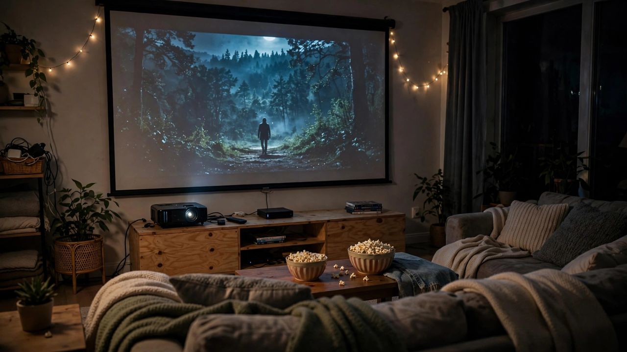 دليل المسرح المنزلي بميزانية محدودة 2026: سينما بشاشة كبيرة في بيتك