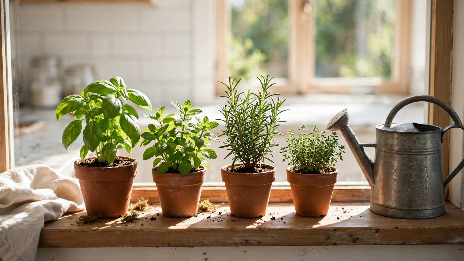Herb Garden for Beginners 2026: Grow Fresh Herbs Indoors