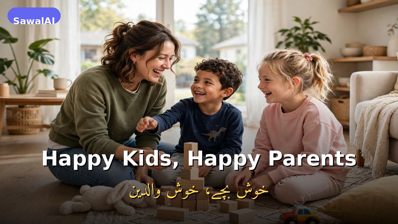 أطفال سعداء، آباء سعداء: نصائح تربوية عملية تنجح فعلاً
