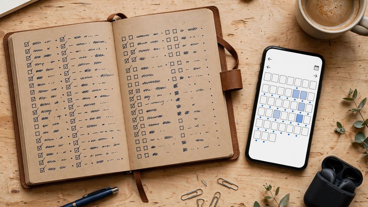 Beste Produktivitäts-Planer 2026: Papier vs. Apps — Was Wirklich Funktioniert