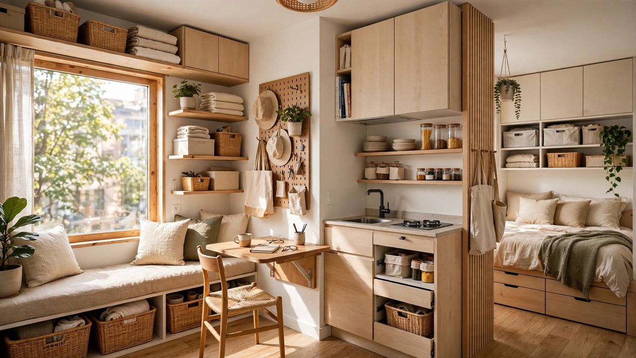 Kleine Wohnung einrichten 2026: 9 Deko-Tricks, die aus 30 m² mehr machen