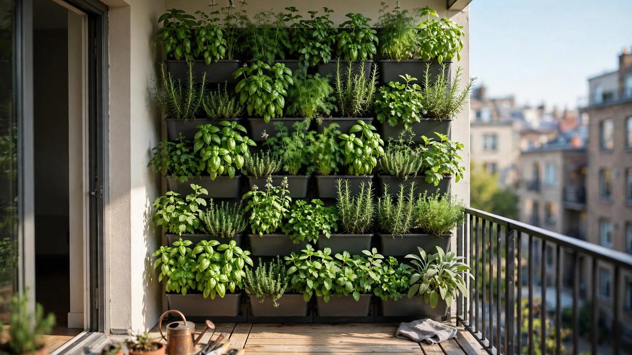 Jardin vertical pour débutants 2026 : cultiver herbes et plantes en petit espace