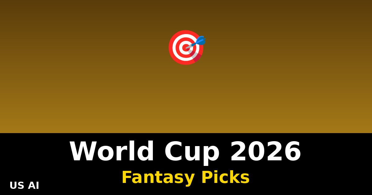 Fantasy Mondial 2026 : Meilleurs Joueurs et Stratégie Gagnante