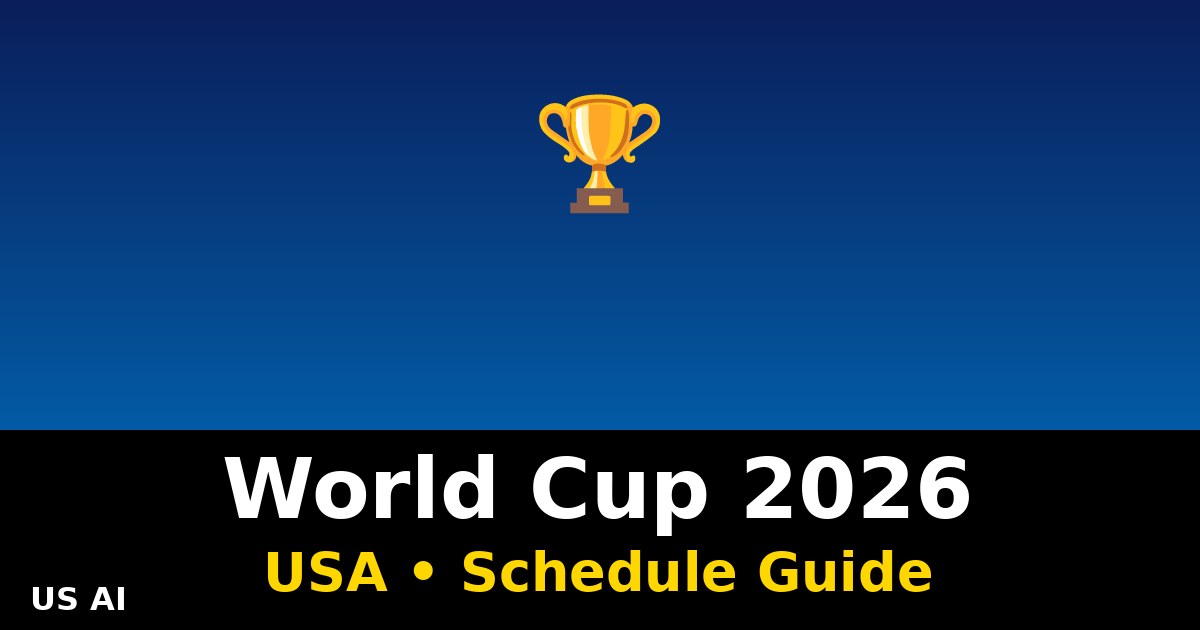 كأس العالم 2026 في أمريكا: الجدول الكامل والملاعب والمدن المستضيفة